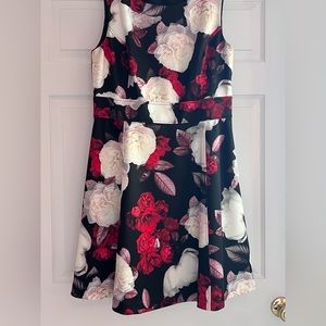 Nine West floral sleeveless dress